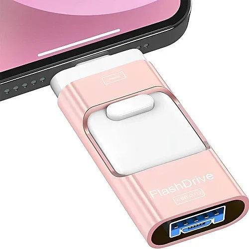 Clé USB 4-en-1 – iPhone, Android, iPad, PC - Holo Show