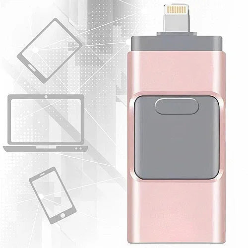 Clé USB 4-en-1 – iPhone, Android, iPad, PC - Holo Show